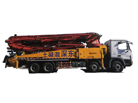 丹東東深混凝土—56泵送車